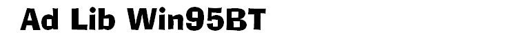 Ad Lib Win95BT