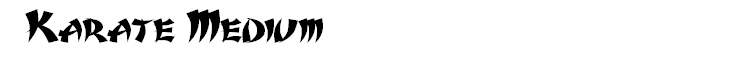 Karate Medium
