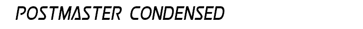 Postmaster Condensed