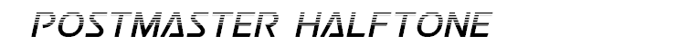 Postmaster Halftone