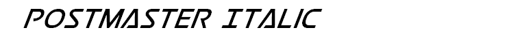 Postmaster Italic
