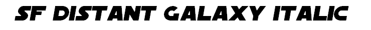 SF Distant Galaxy Italic