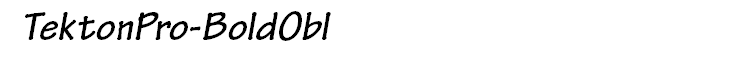 TektonPro-BoldObl
