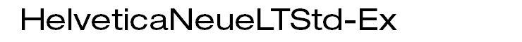 HelveticaNeueLTStd-Ex