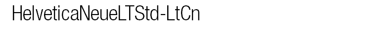 HelveticaNeueLTStd-LtCn
