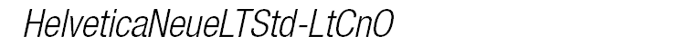 HelveticaNeueLTStd-LtCnO