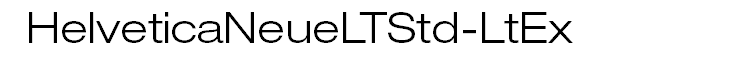 HelveticaNeueLTStd-LtEx